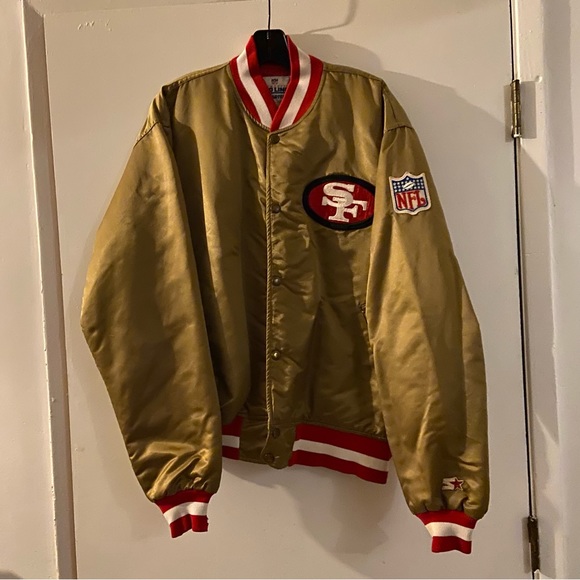 Vintage 49ers Proline Starter Gold Jacket